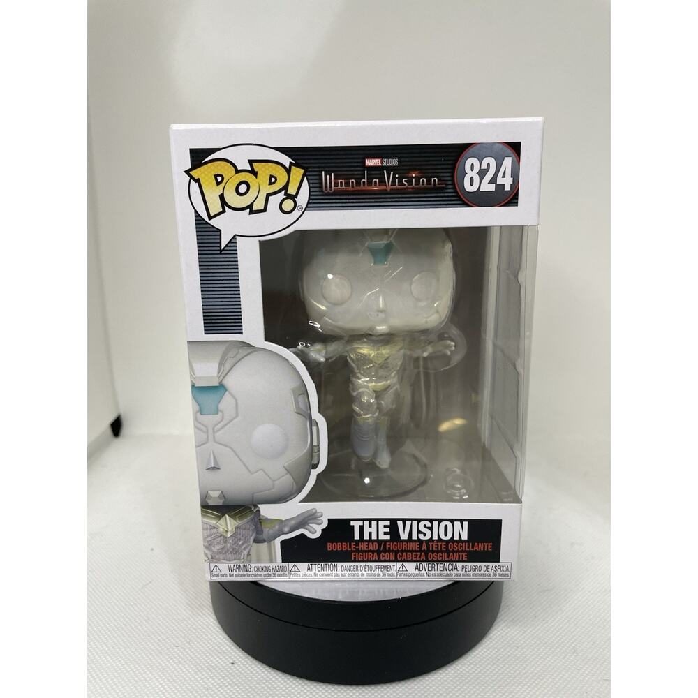 Funko Pop! Vinyl: Marvel - The Vision #824 - Wandavision - W Pop Protector